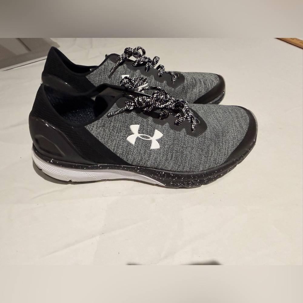Under Armour Black and Gray Athletic Shoes